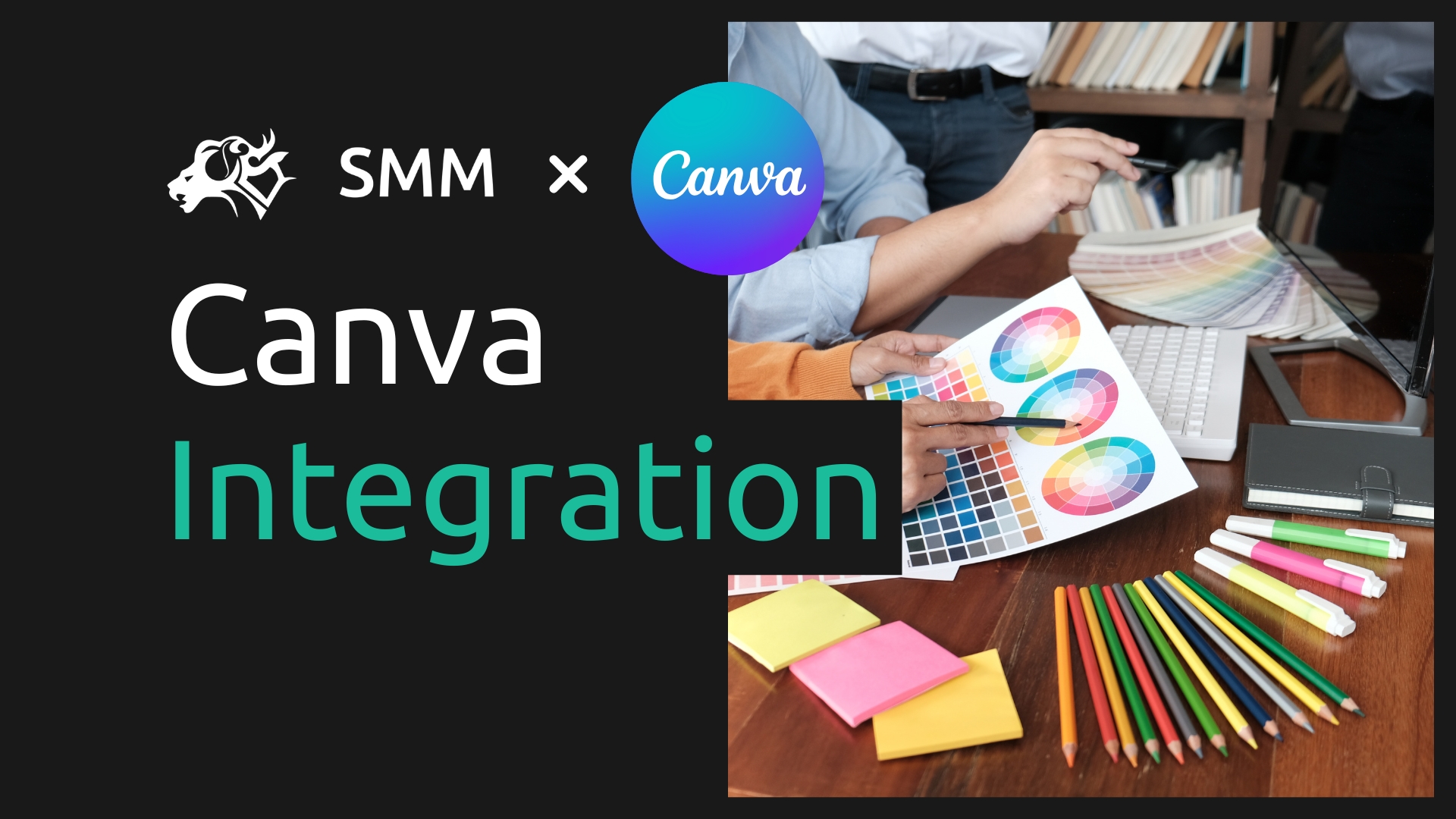 Persisca SMM and Canva Integration - Design and Post on 11 Platforms 